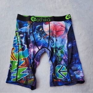 The Staples Ethika Jam Men's Boxer Brief color Multicolor size  L.